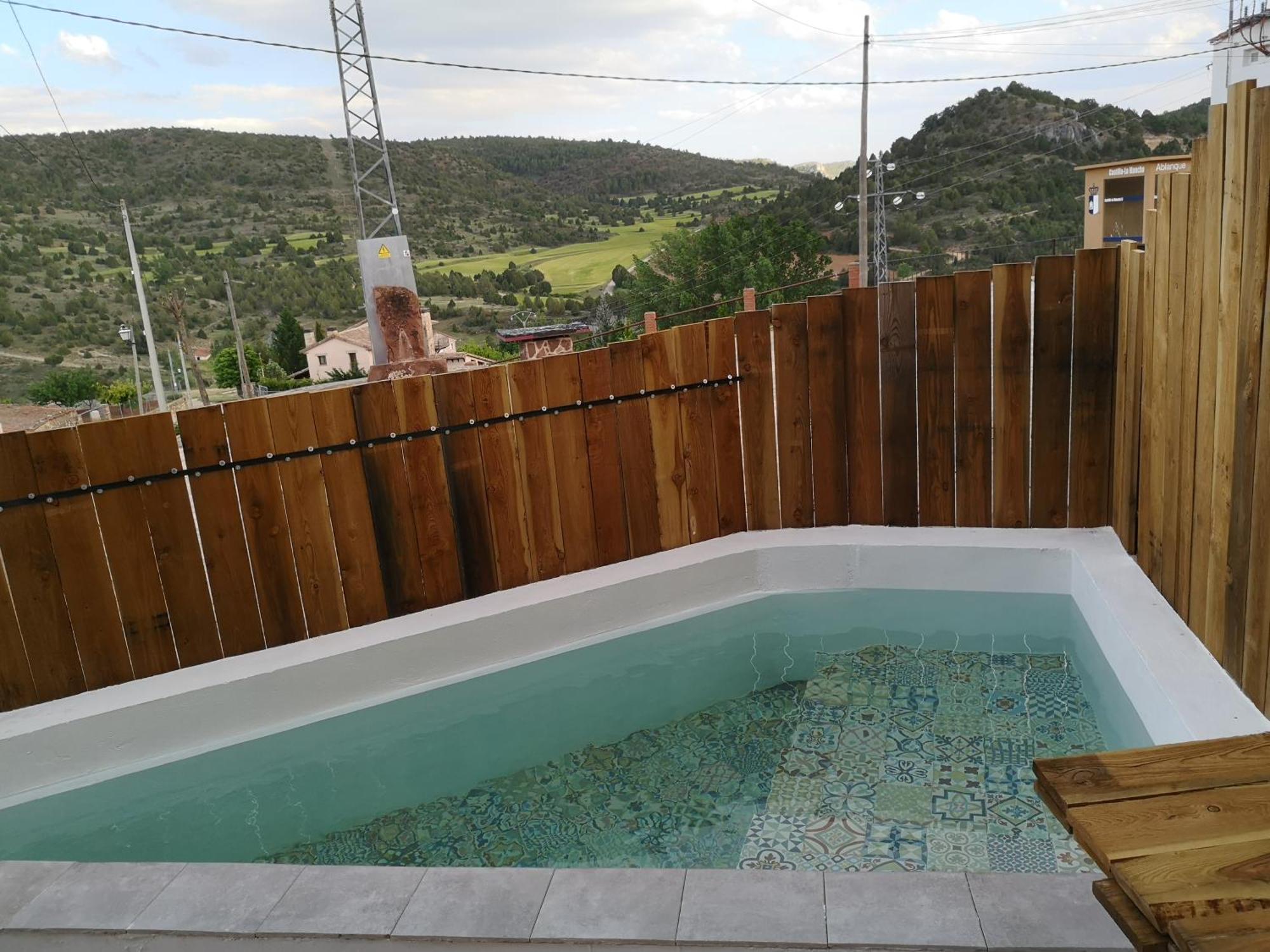 La Casa Roja Del Alto Tajo Apartman Ablanque Kültér fotó