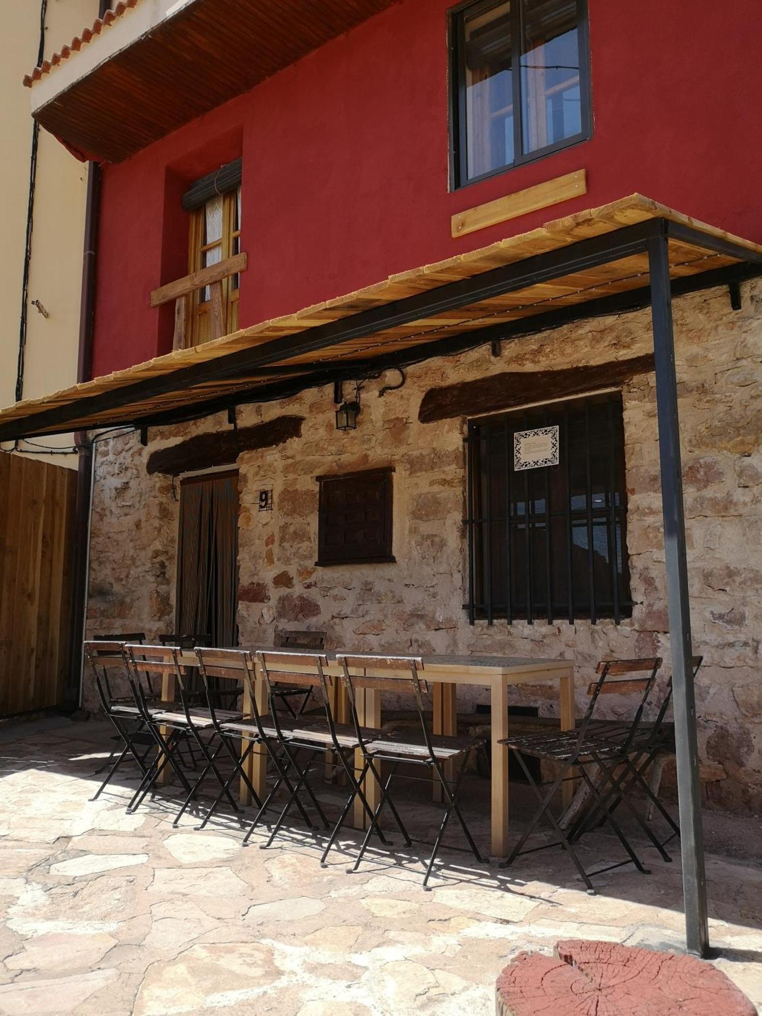 La Casa Roja Del Alto Tajo Apartman Ablanque Kültér fotó