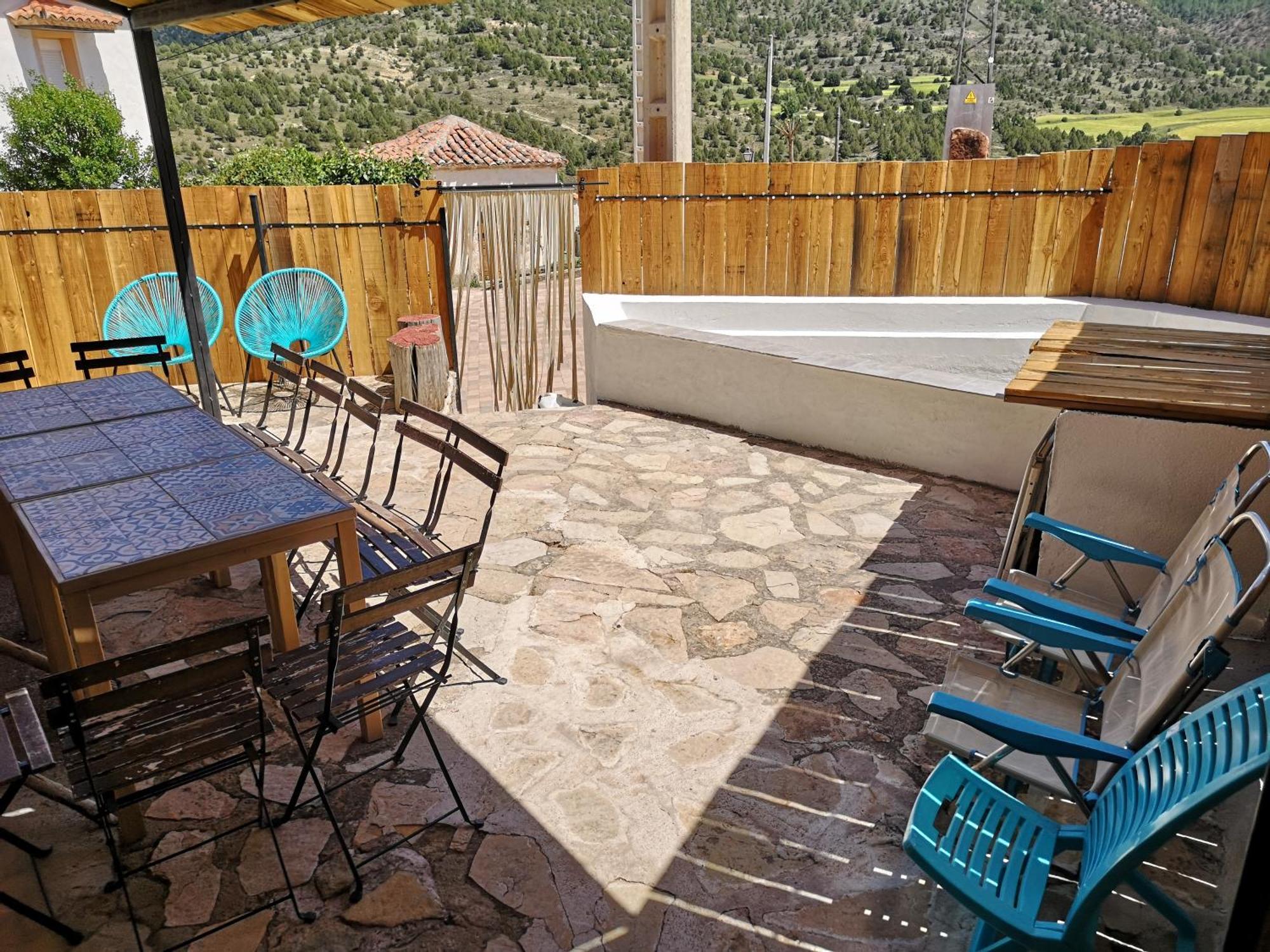 La Casa Roja Del Alto Tajo Apartman Ablanque Kültér fotó
