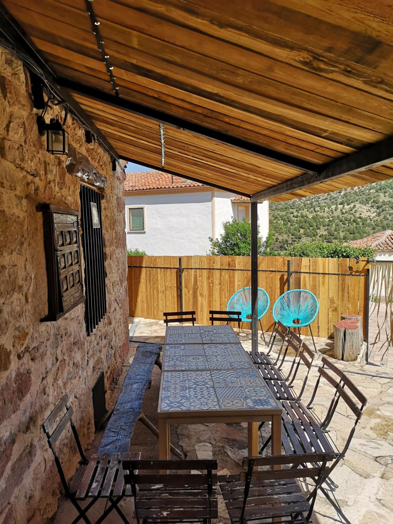 La Casa Roja Del Alto Tajo Apartman Ablanque Kültér fotó