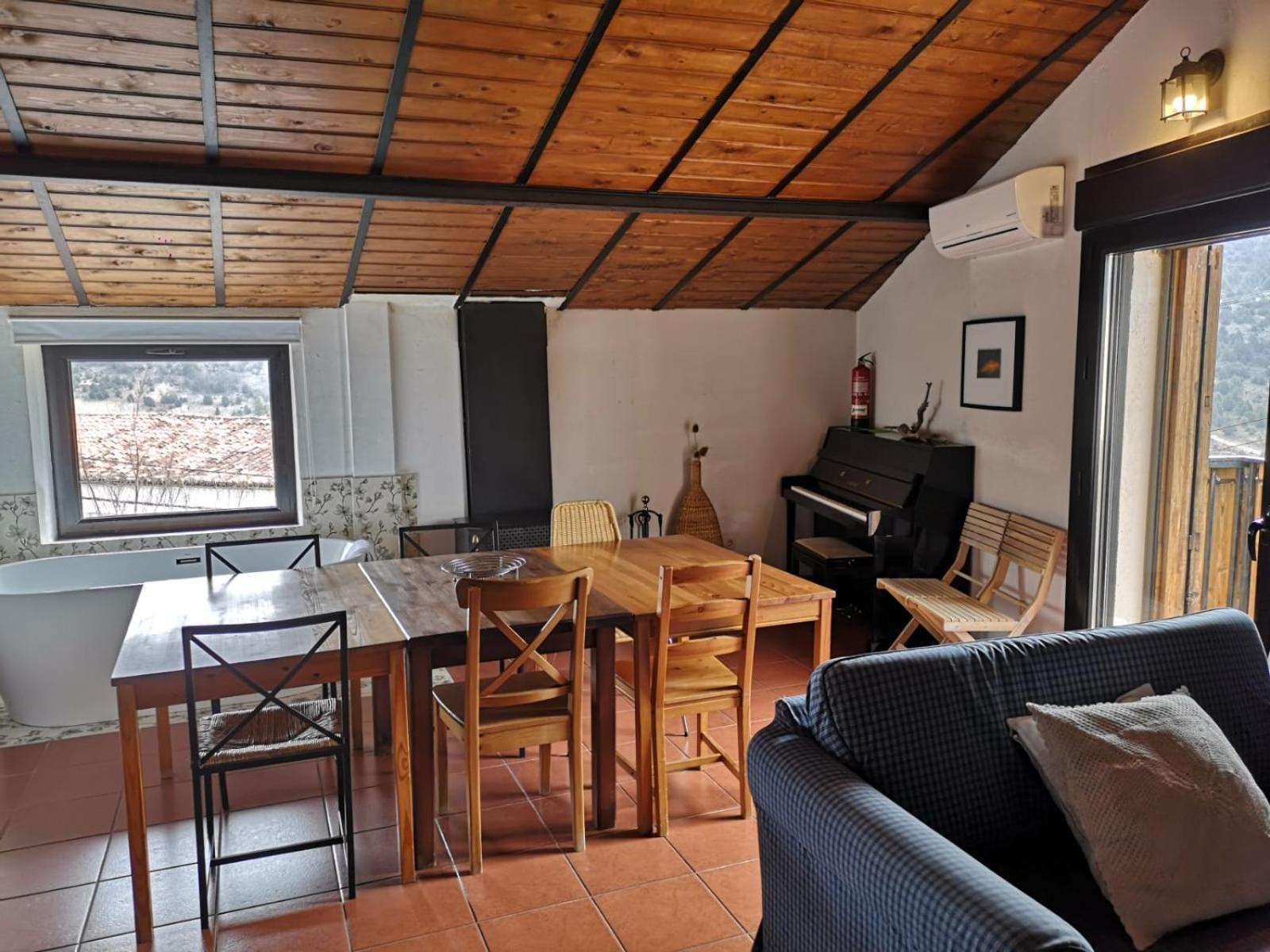 La Casa Roja Del Alto Tajo Apartman Ablanque Kültér fotó