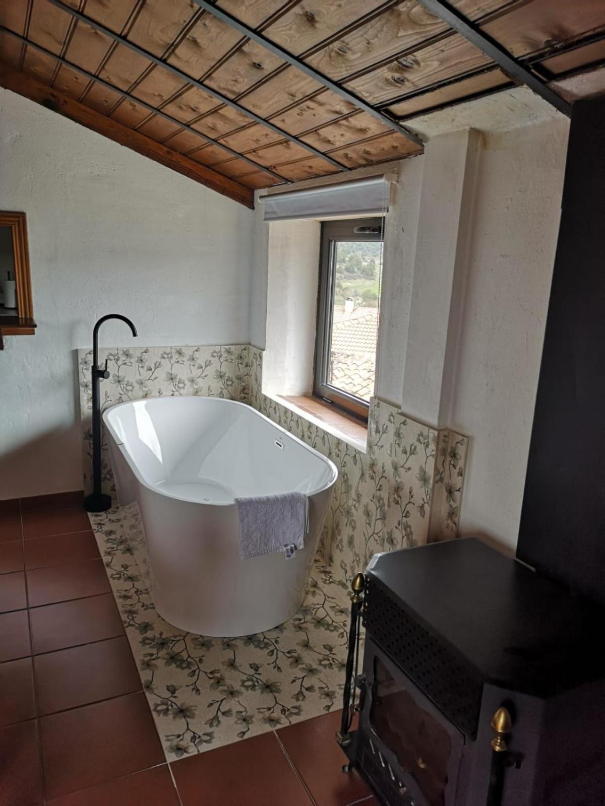 La Casa Roja Del Alto Tajo Apartman Ablanque Kültér fotó